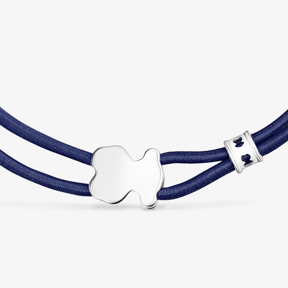 Pulsera el&aacute;stica azul Sweet Dolls