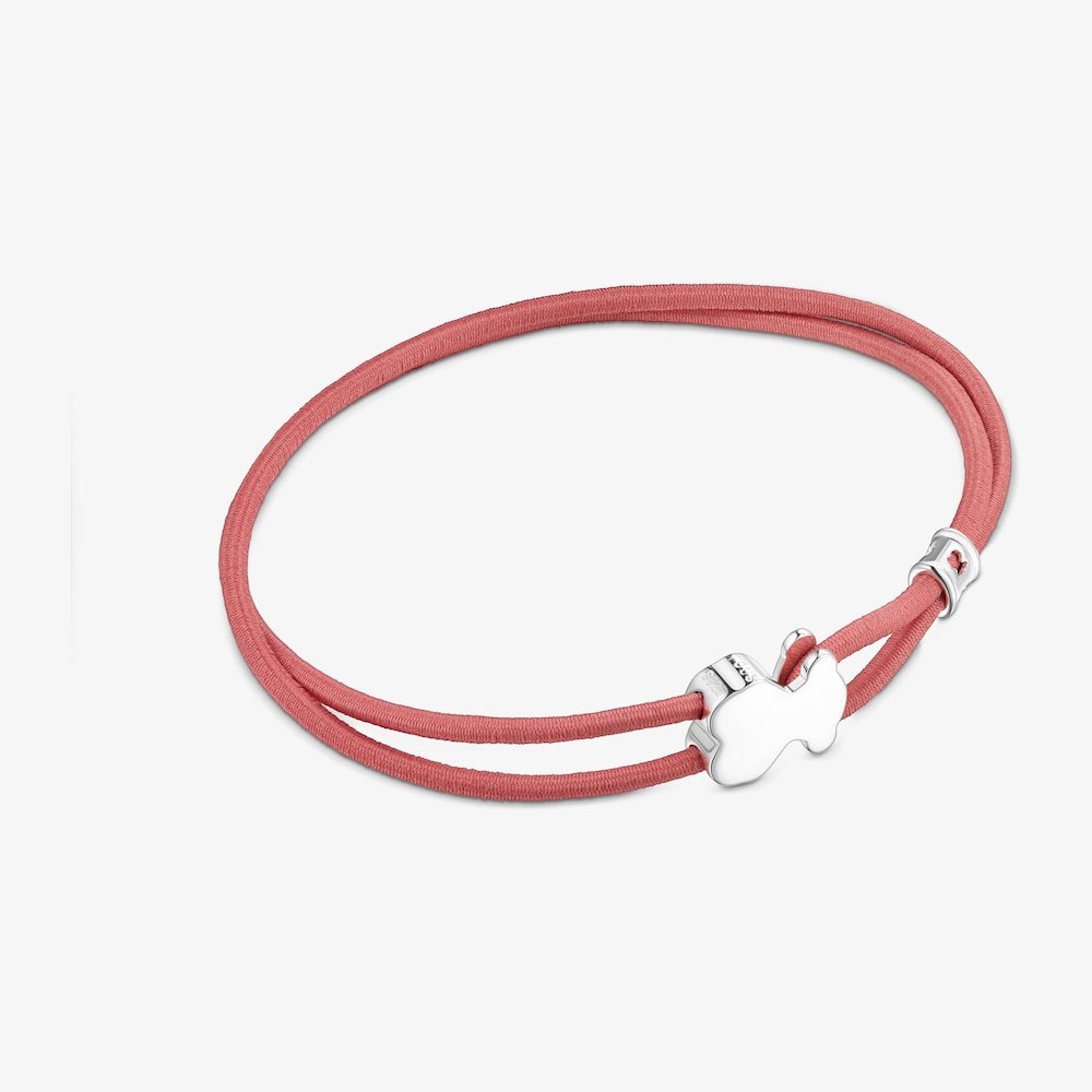 Pulsera el&aacute;stica rosa Sweet Dolls