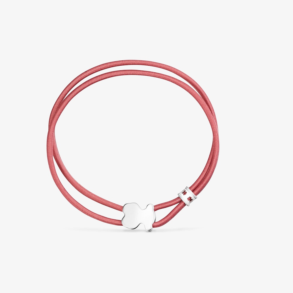 Pulsera el&aacute;stica rosa Sweet Dolls