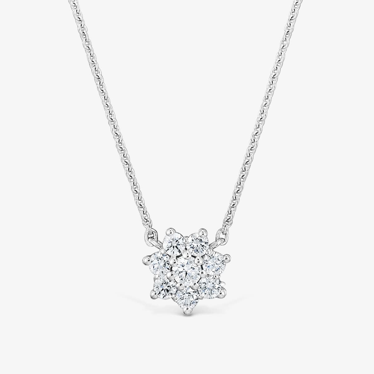 Tous - Gargantilla De Oro Blanco Y Diamante Daisy - Transparente