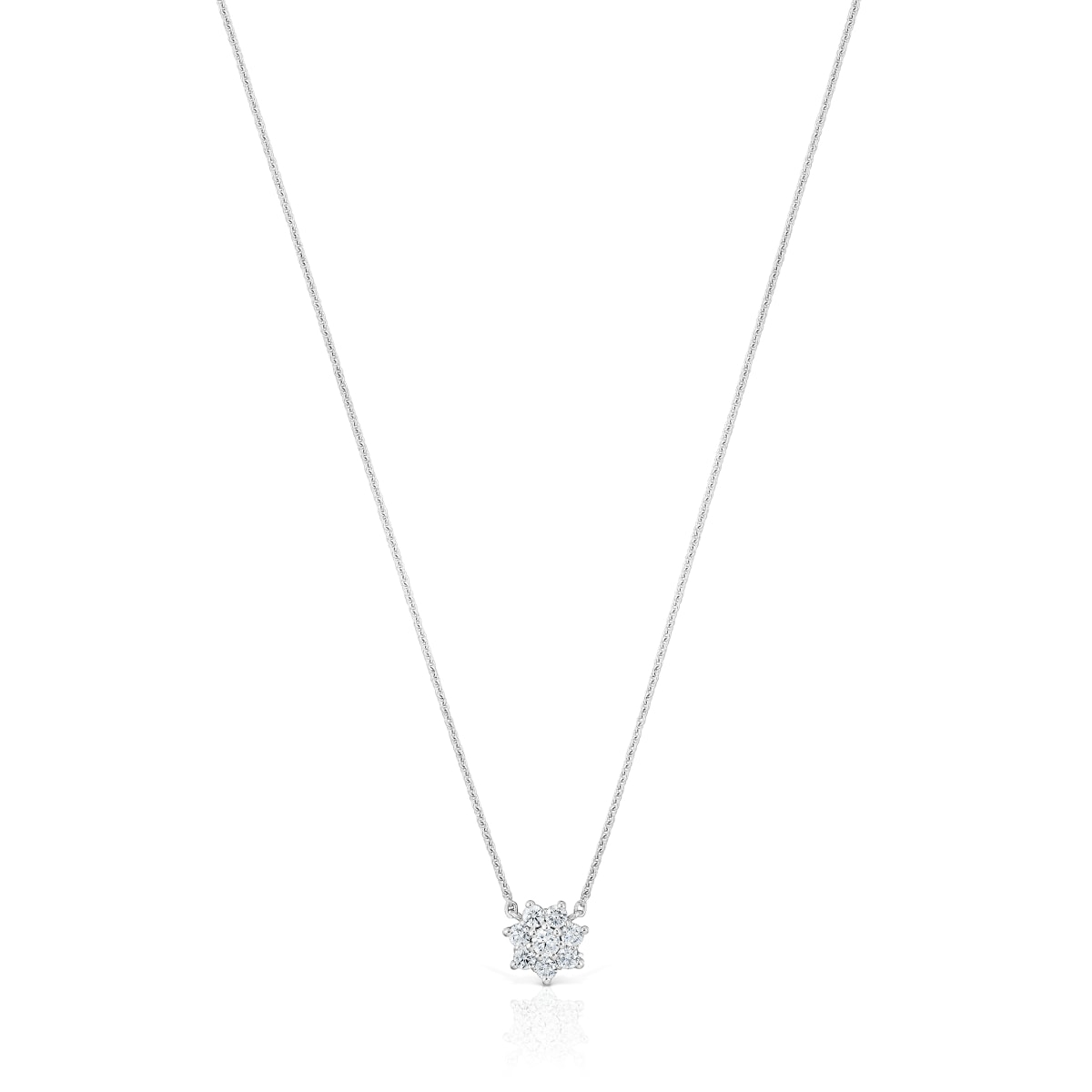 Tous - Gargantilla De Oro Blanco Y Diamante Daisy - Transparente