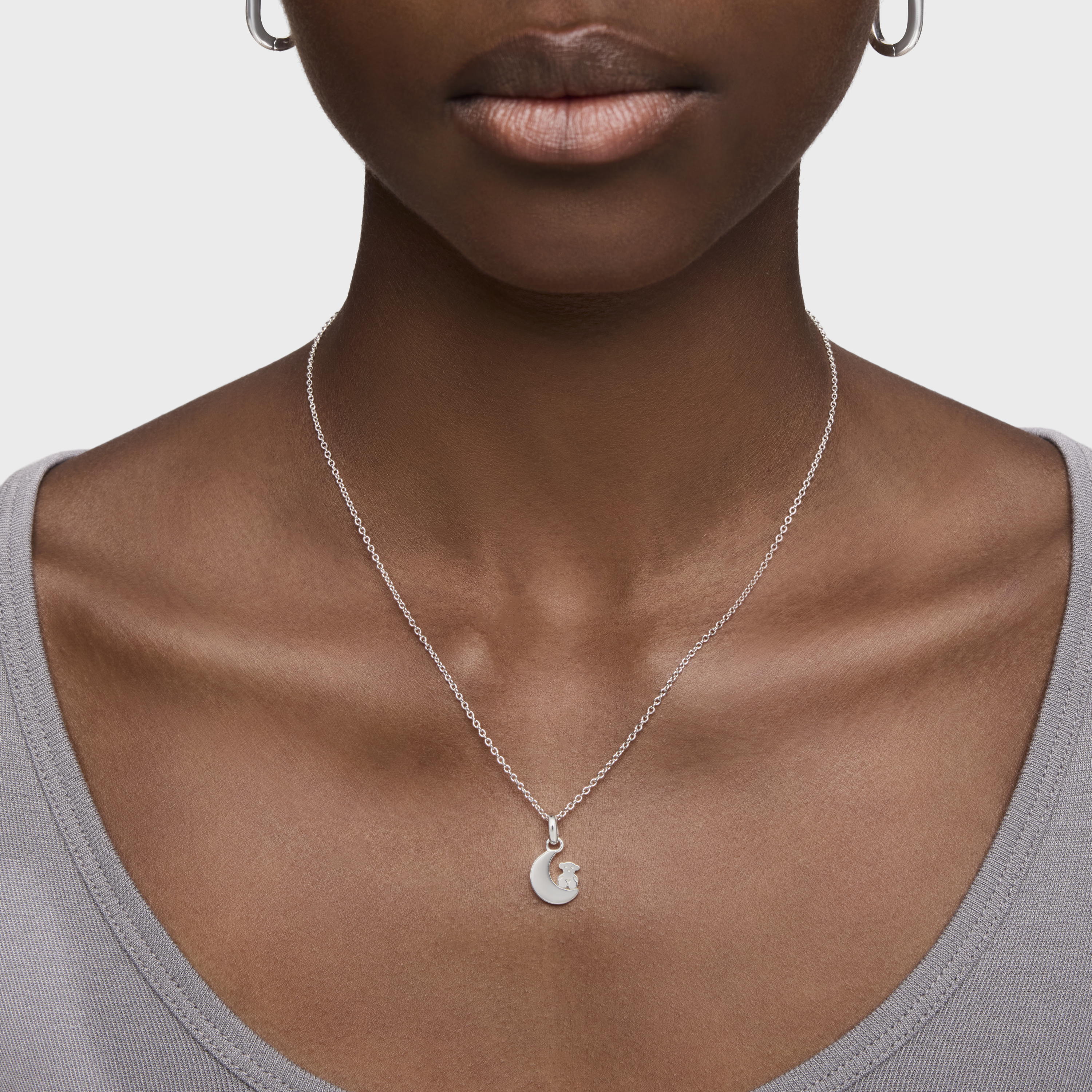 Nocturne Silver Necklace | TOUS