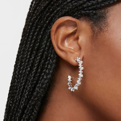 Pendientes aro de plata motivos oso Bold Bear