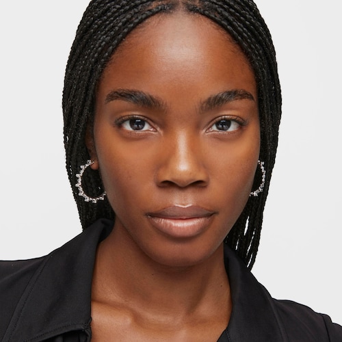 Pendientes aro de plata motivos oso Bold Bear