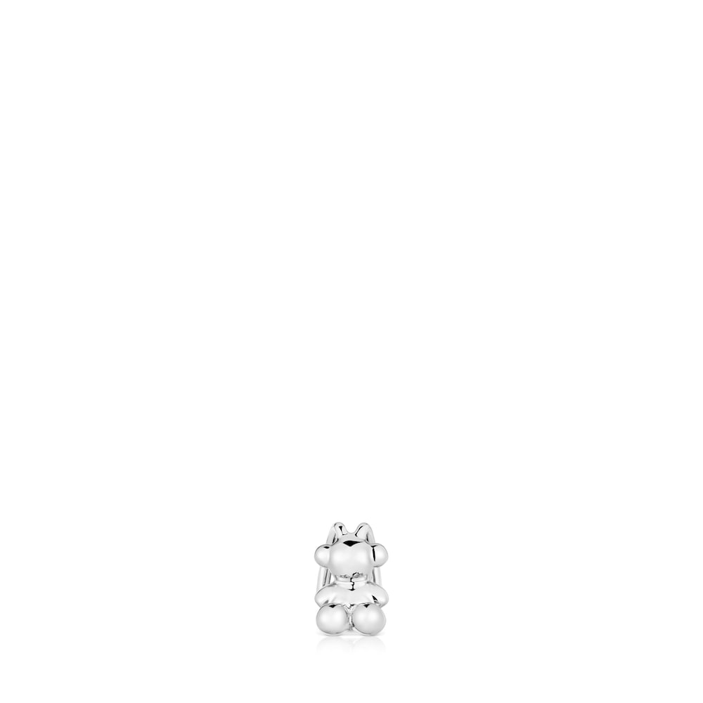Silver bear Earcuff Bold Bear