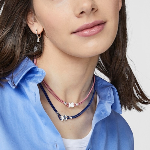 Collar elástico azul Sweet Dolls