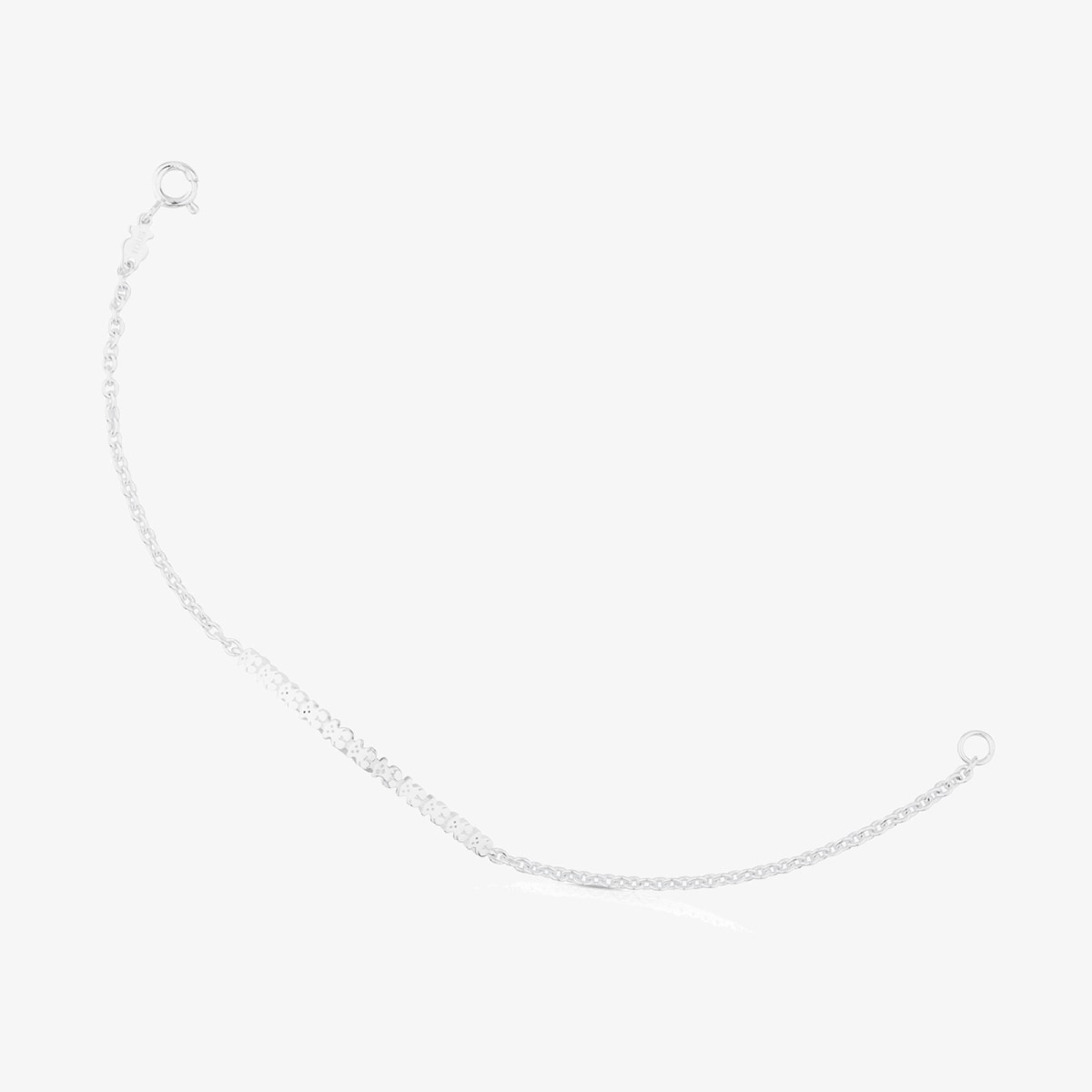 Tous - Pulsera De Plata De 17,5cm Straight - Plateado