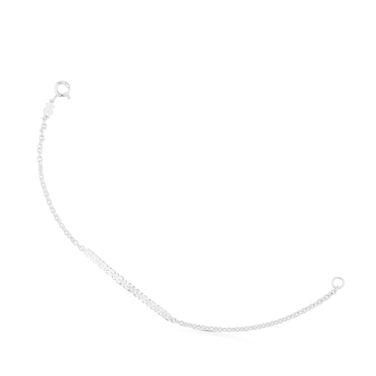 Tous - Pulsera De Plata De 17,5cm Straight - Plateado