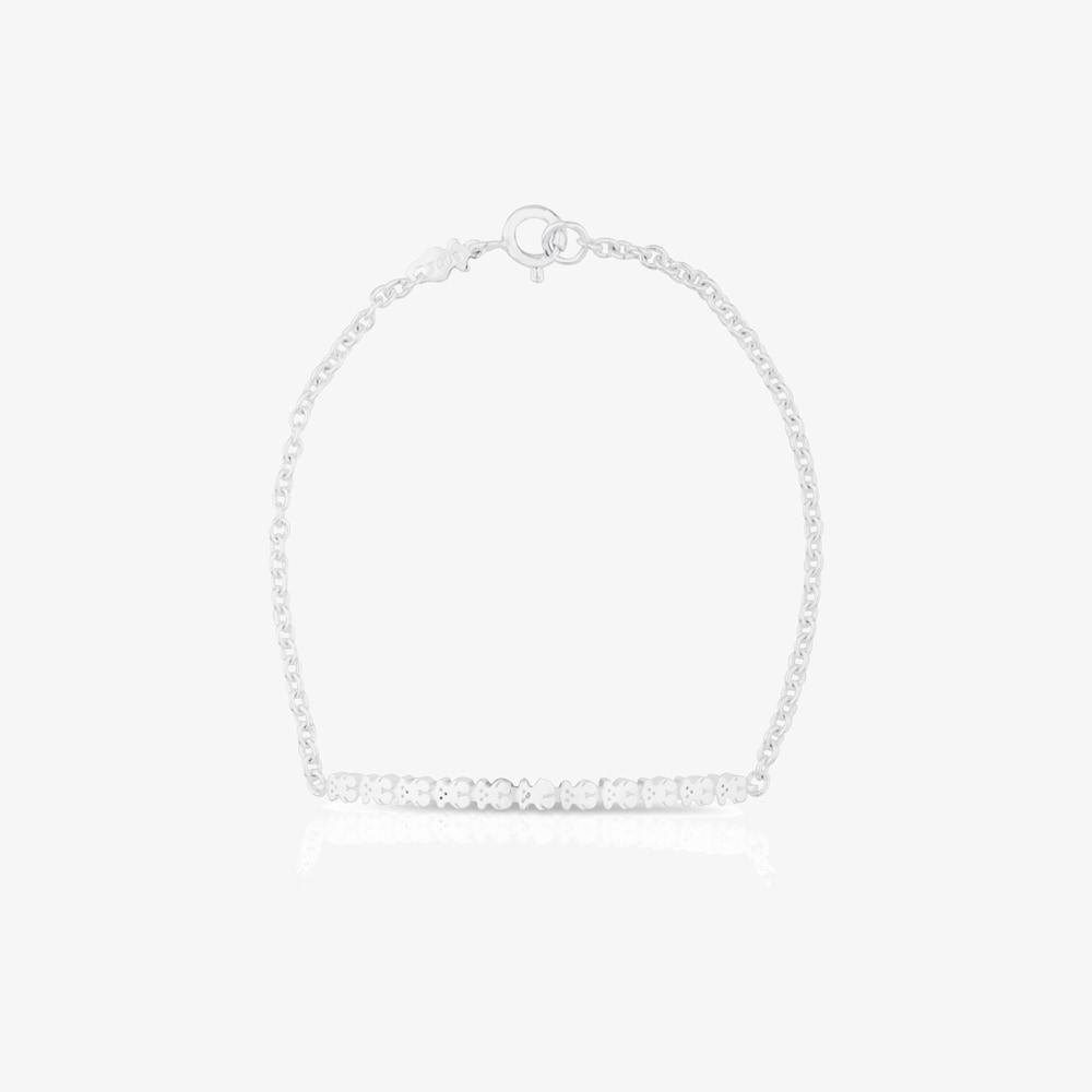 Silver Straight Bracelet