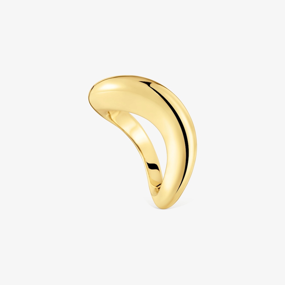 Small Ring with 18K gold vermeil Galia Basics