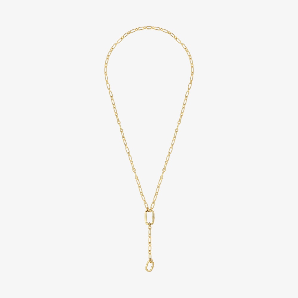 Stredne veľk&yacute; N&aacute;hrdeln&iacute;k s&nbsp;18 kt pozl&aacute;ten&iacute;m na striebre s&nbsp;pr&iacute;veskom a&nbsp;kr&uacute;žkom Hold Oval