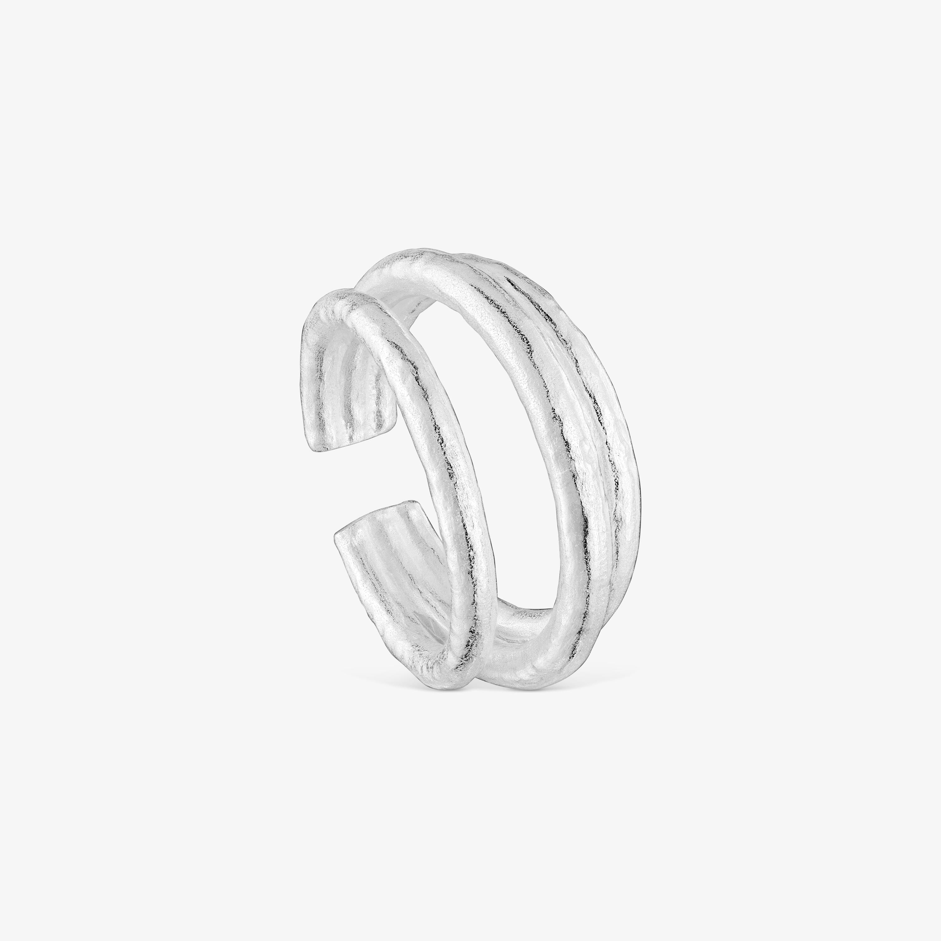Silver open Ring Duna