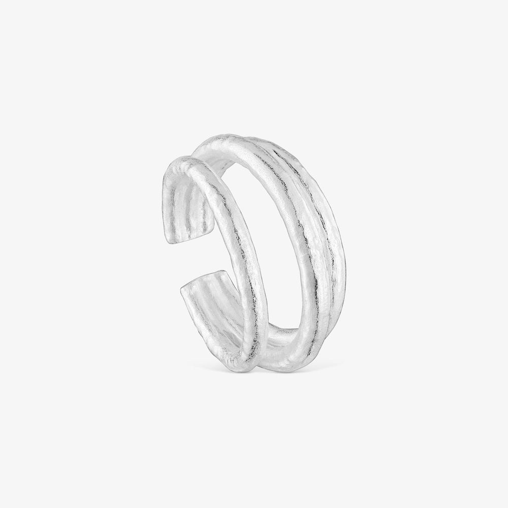 Silver open Ring Duna