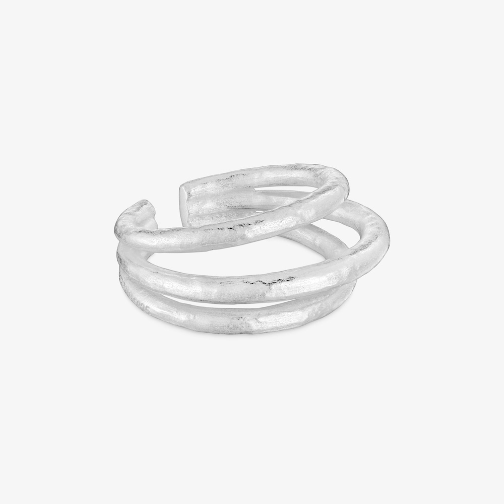 Silver open Ring Duna