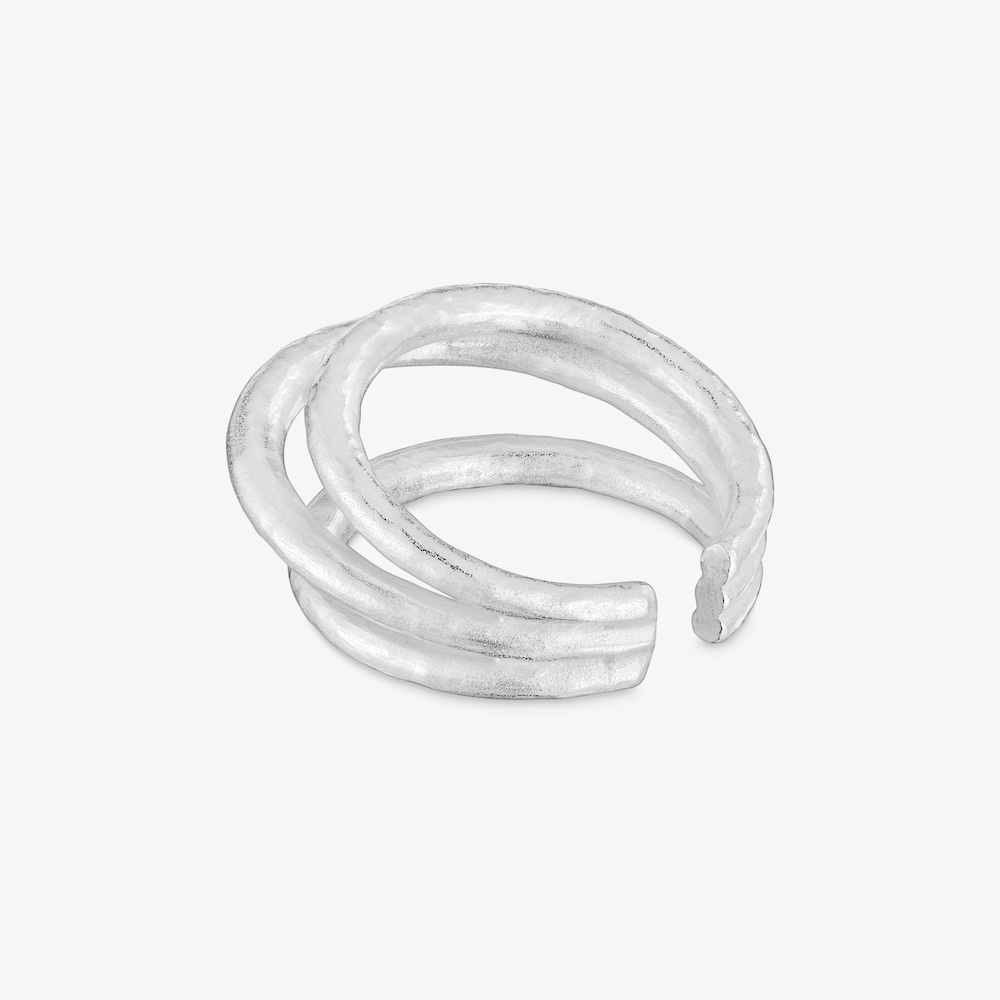 Silver open Ring Duna