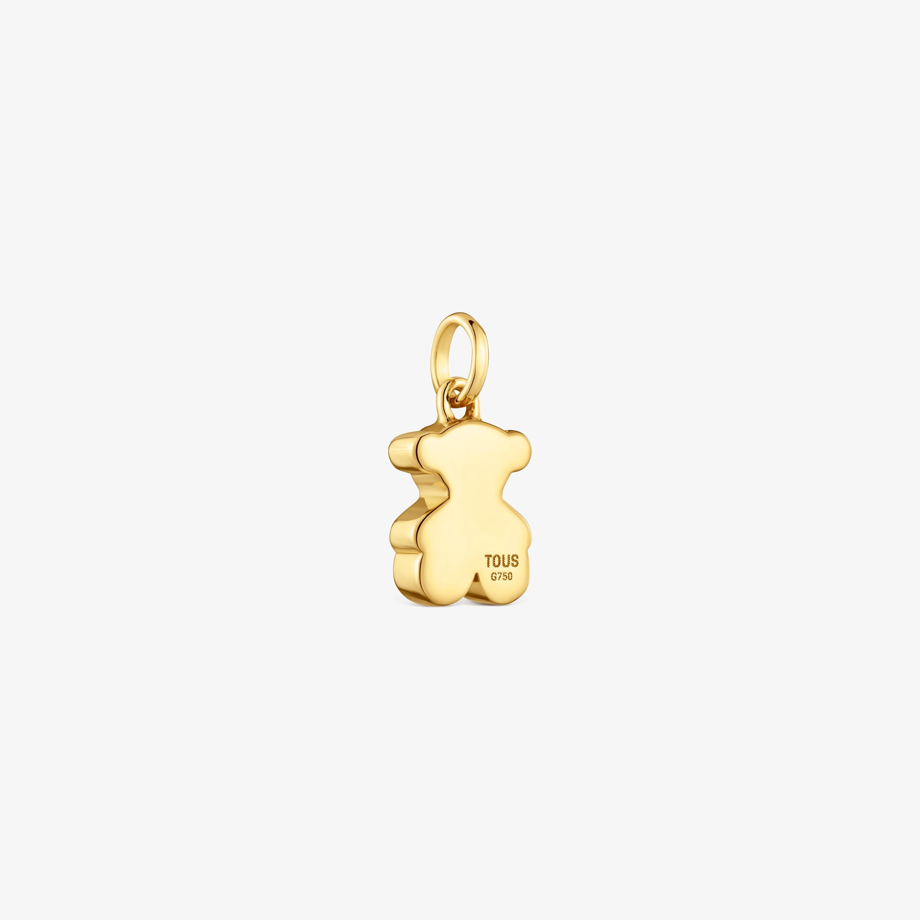 mm 18K solid gold bear pendant Sweet Dolls