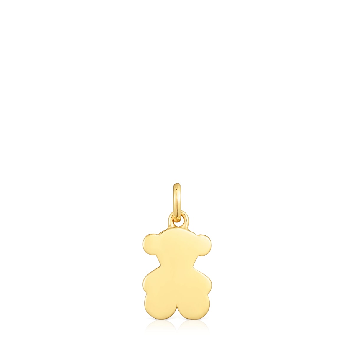 Medium 12 mm gold bear pendant Sweet Dolls