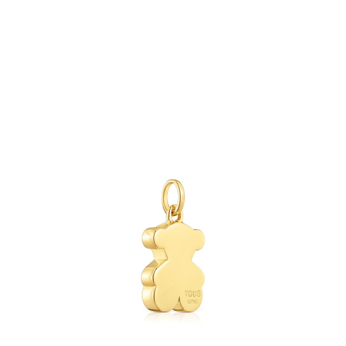 Medium 12 mm gold bear pendant Sweet Dolls