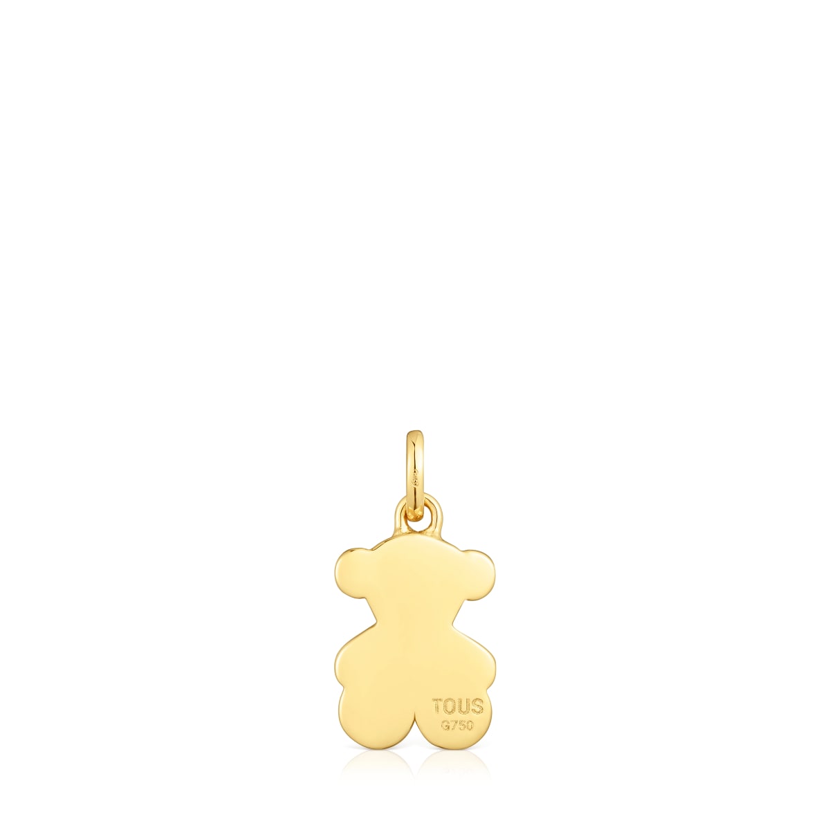 Medium 12 mm gold bear pendant Sweet Dolls