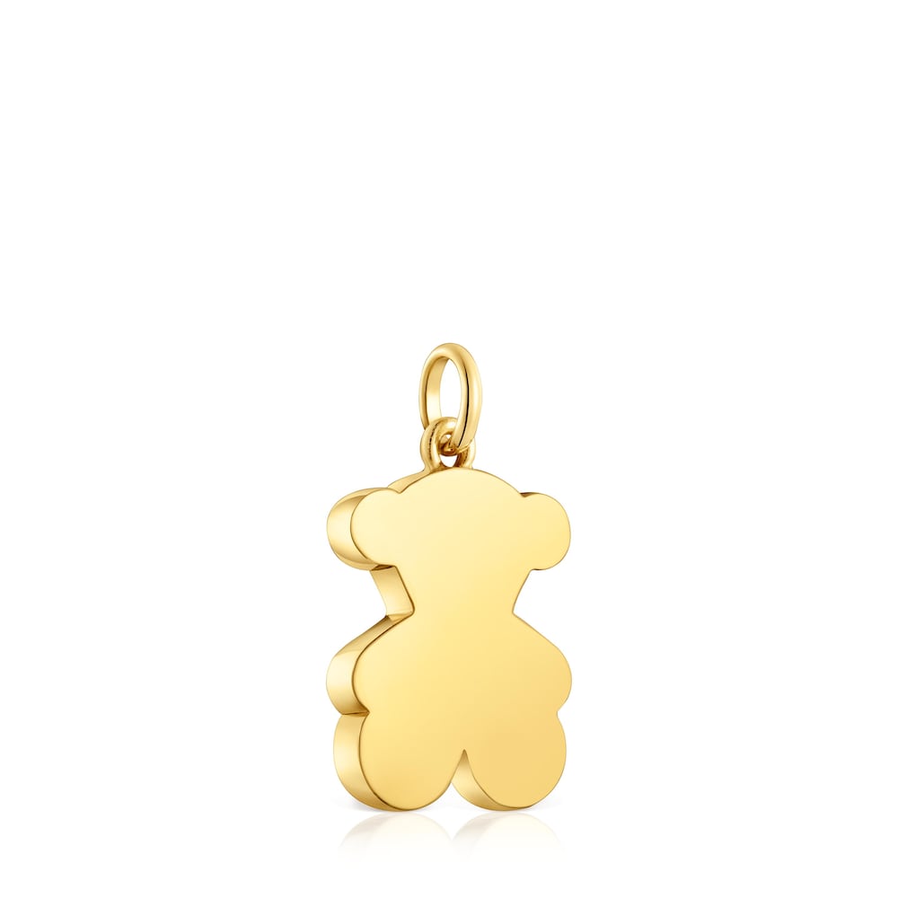 Medium 18 mm gold bear pendant Sweet Dolls Medium 18 mm gold bear pendant Sweet Dolls