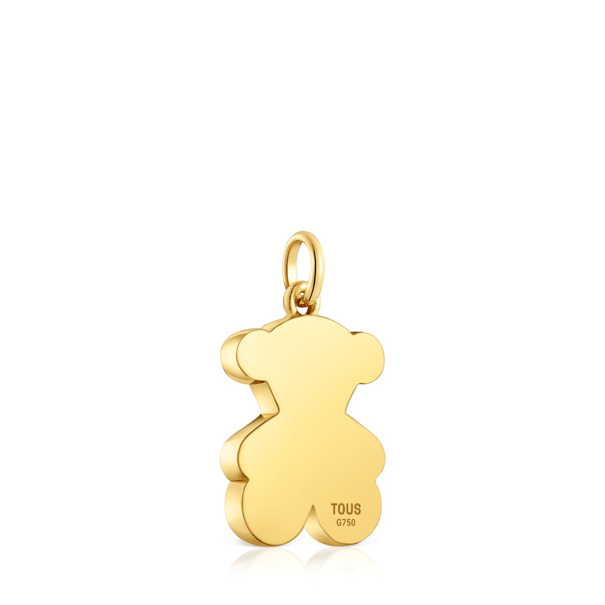 Medium 18 mm gold bear pendant Sweet Dolls