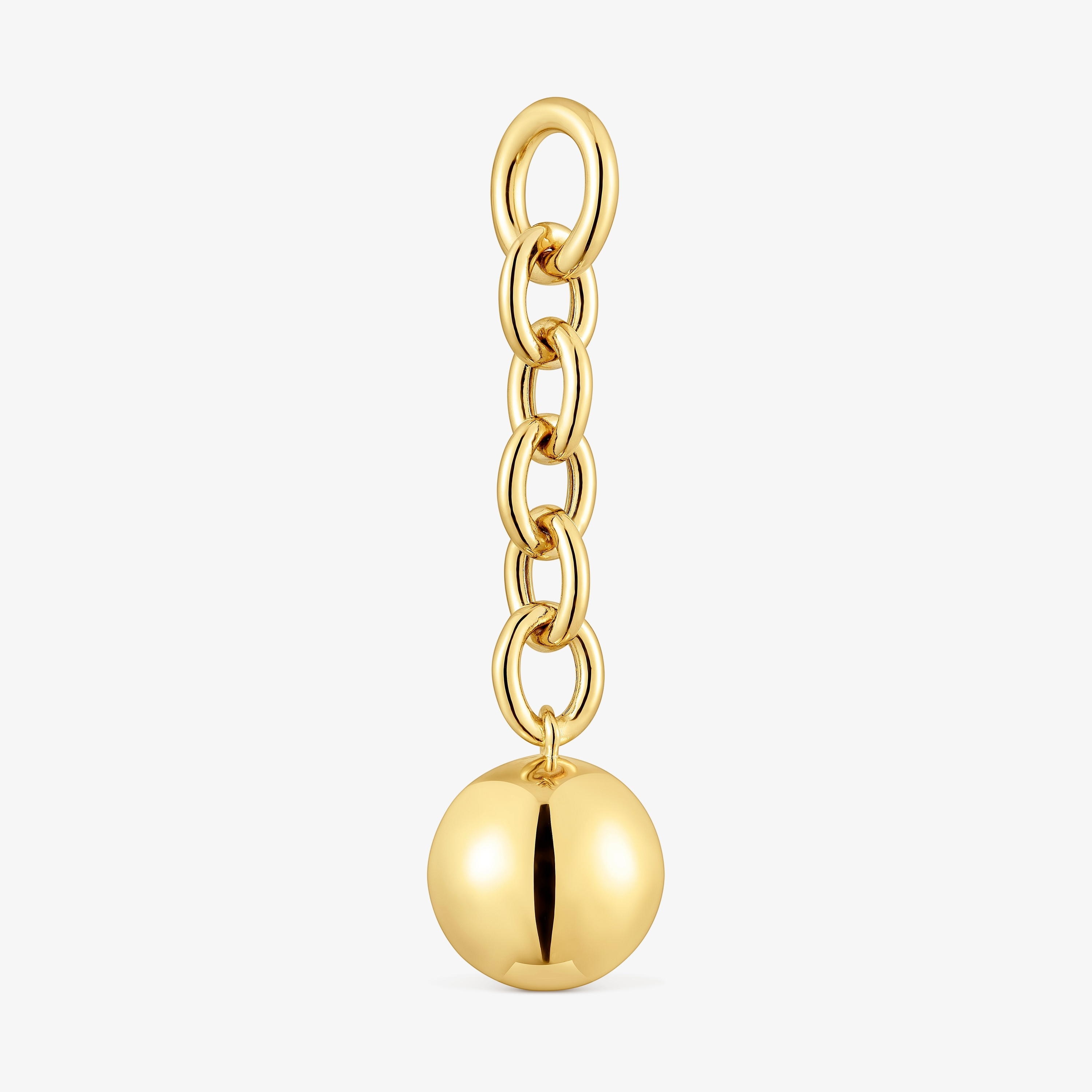 18K gold vermeil Pendant Plump