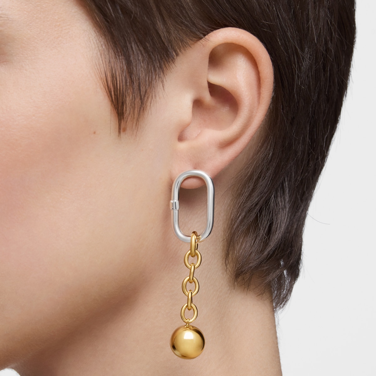 18kt gold plating over silver Pendant Plump