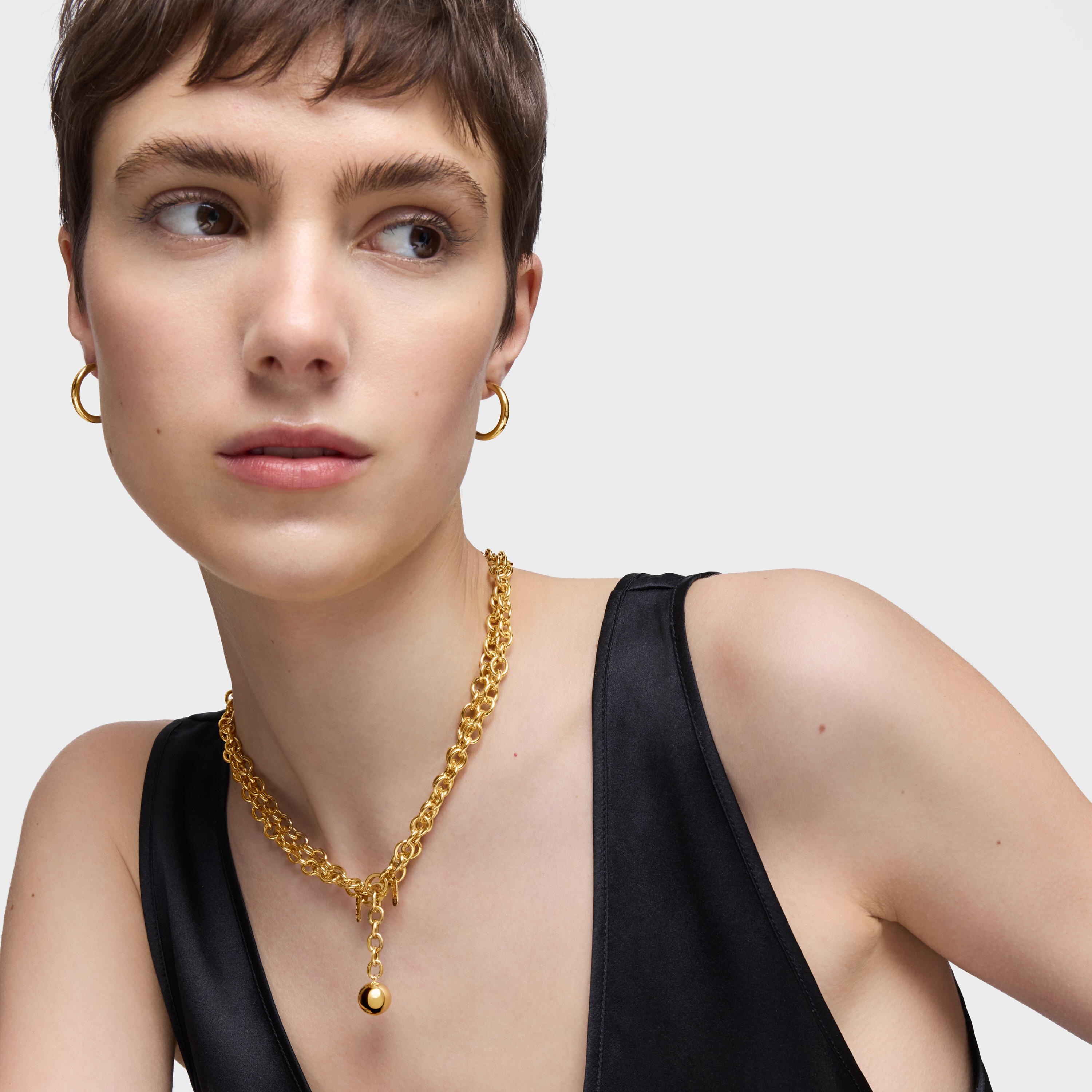 18K gold vermeil Pendant Plump