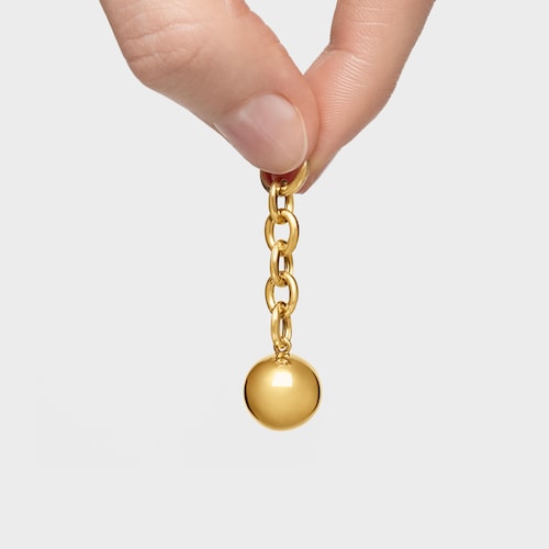 Colgante con baño de oro 18 kt sobre plata Plump