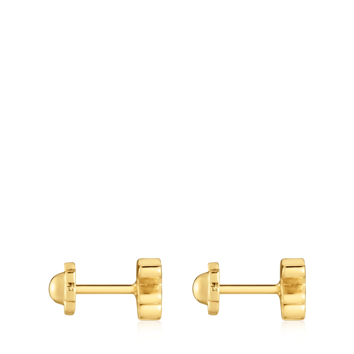 6mm gold bear Earrings Sweet Dolls