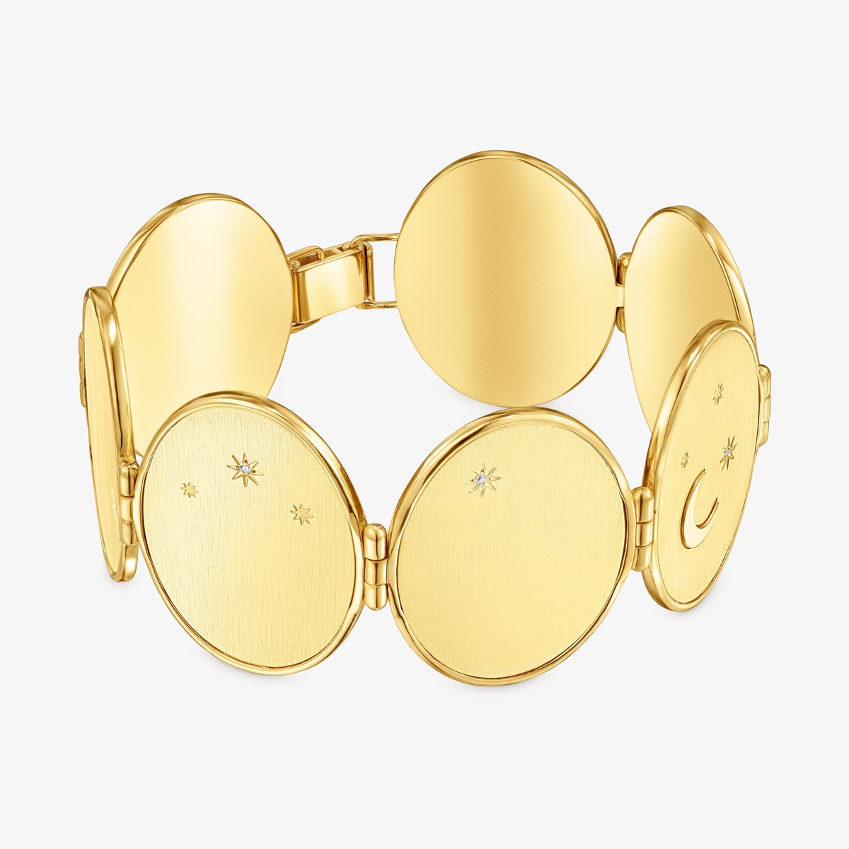 Tous - Pulsera Con Baño De Oro 18 Kt Sobre Plata Y Diamantes Tous - Dorado
