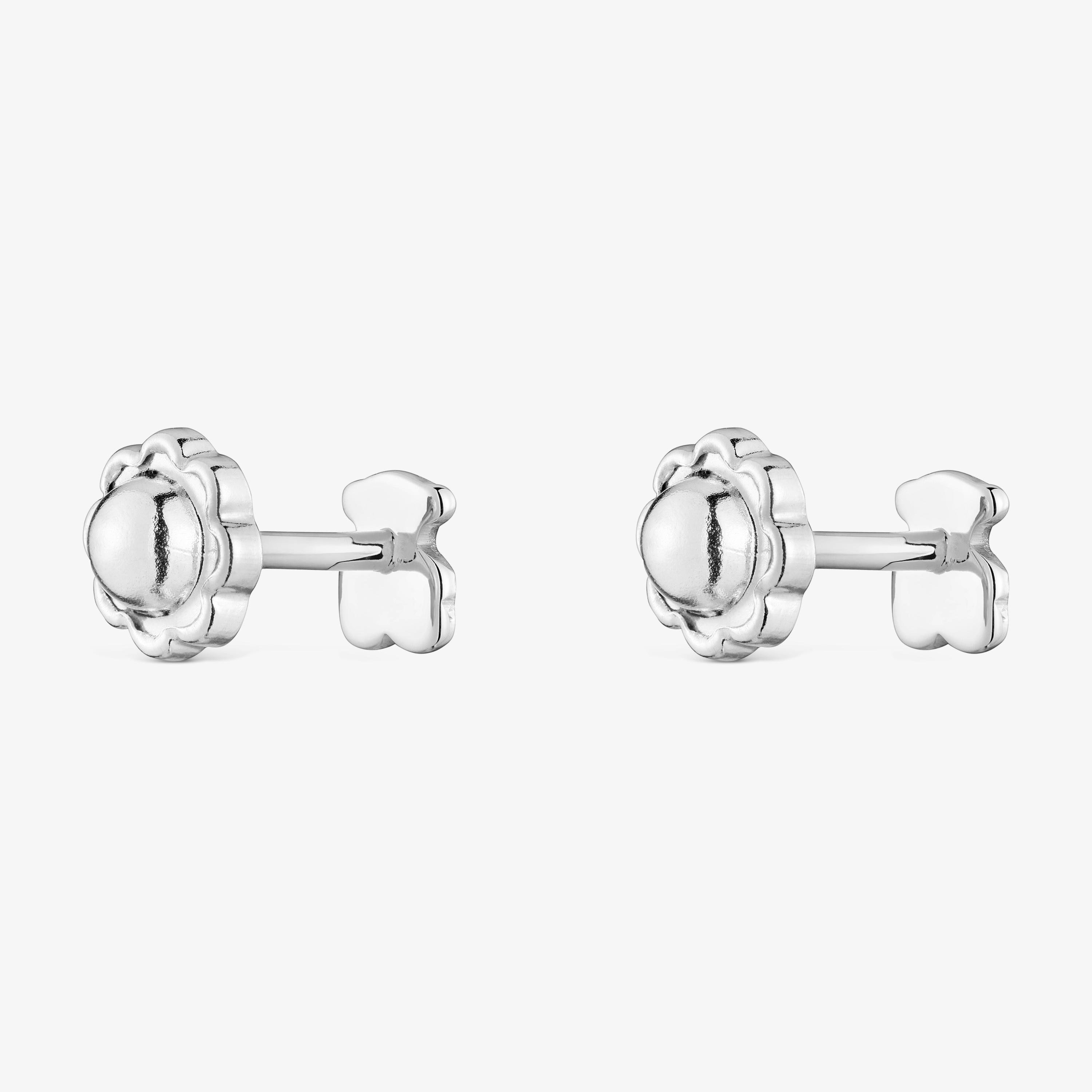 18K white gold Baby TOUS earrings