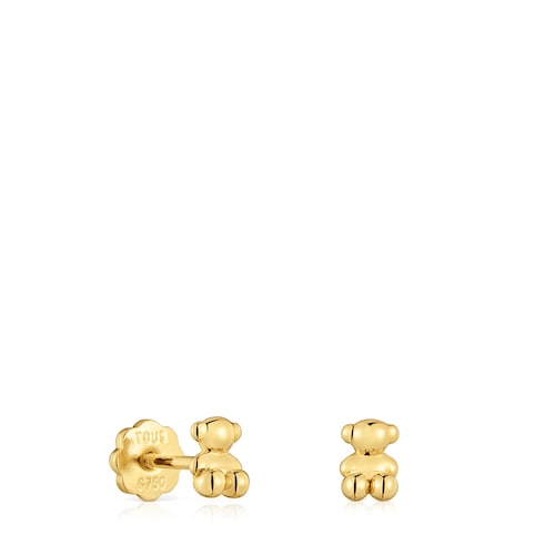 Pendientes de oro Bold Bear