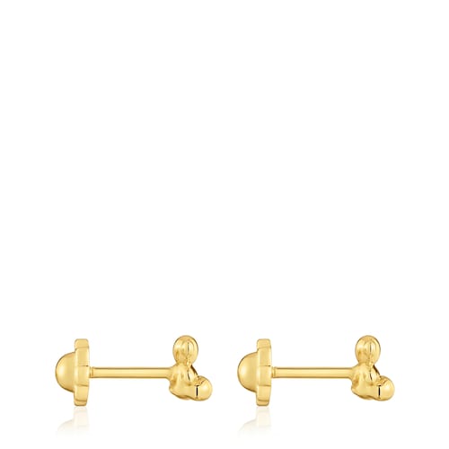 Pendientes de oro Bold Bear