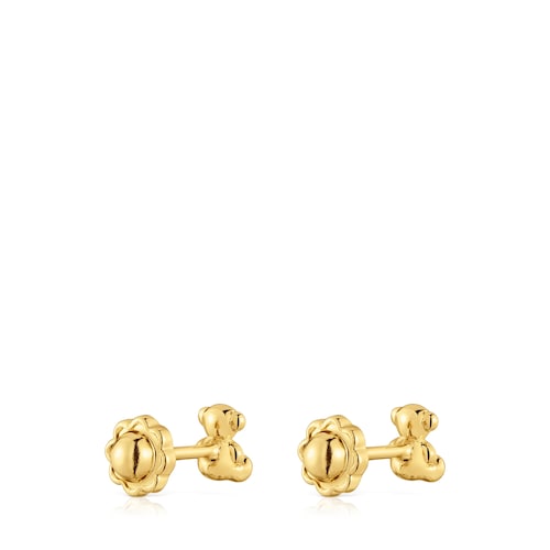 Pendientes de oro Bold Bear