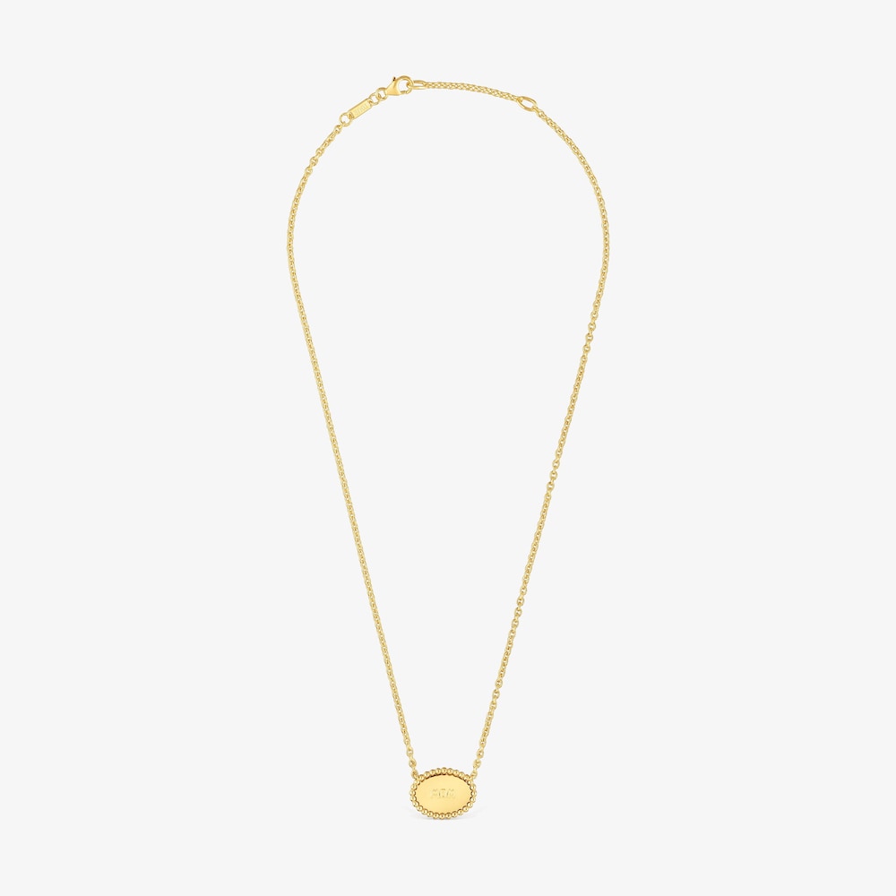 Kr&aacute;tky N&aacute;hrdeln&iacute;k s plaketou s&nbsp;18&nbsp;kt pozl&aacute;ten&iacute;m na striebre TOUS Mom