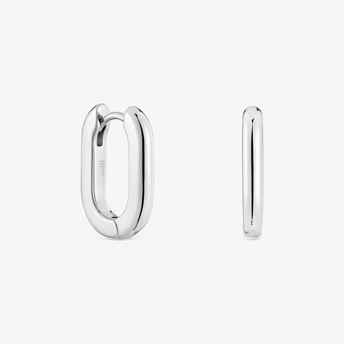 Tous - Pendientes Aro Cortos De Plata 18,2 Mm Basicos - Plateado