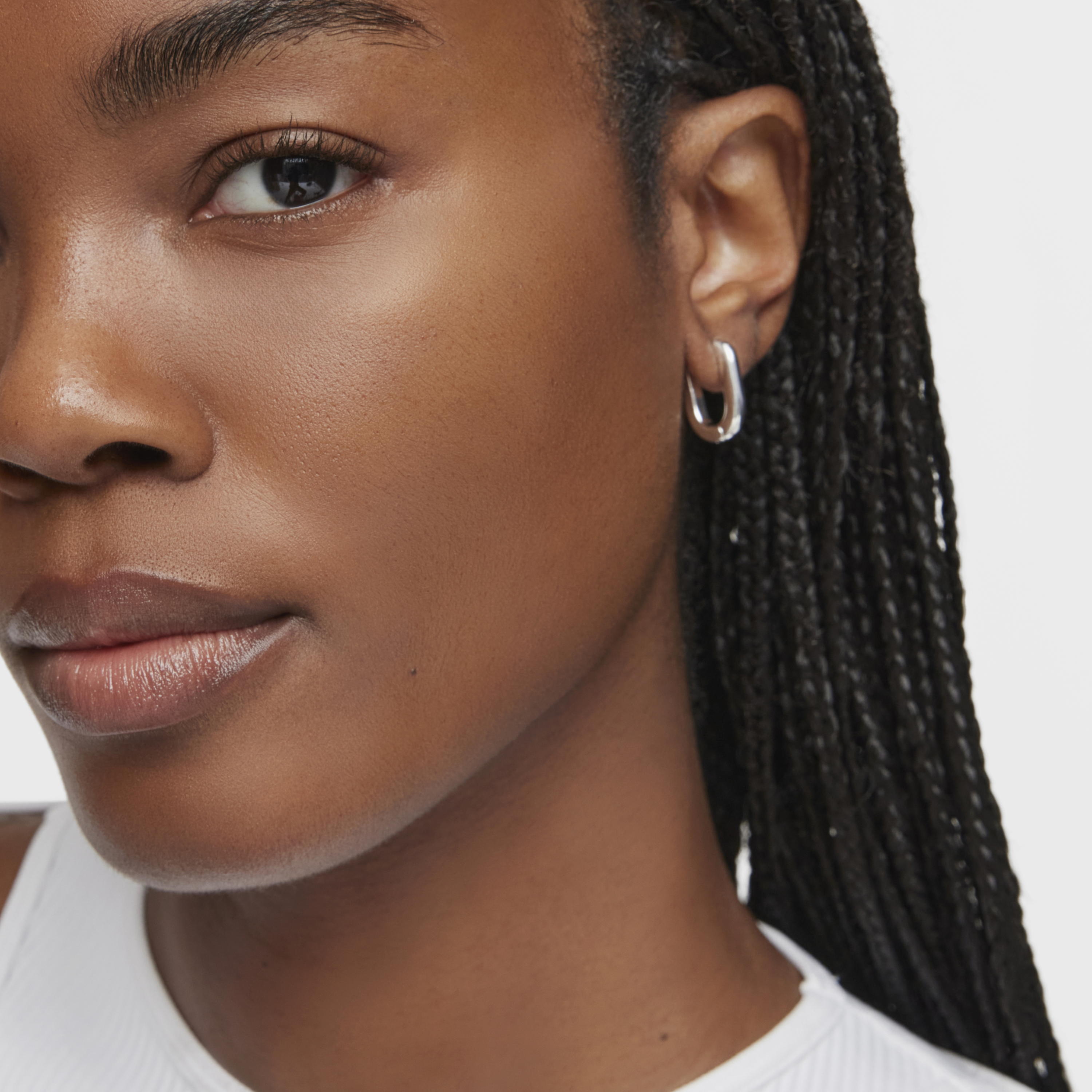 Short 18.2 mm silver Hoop earrings TOUS Basics