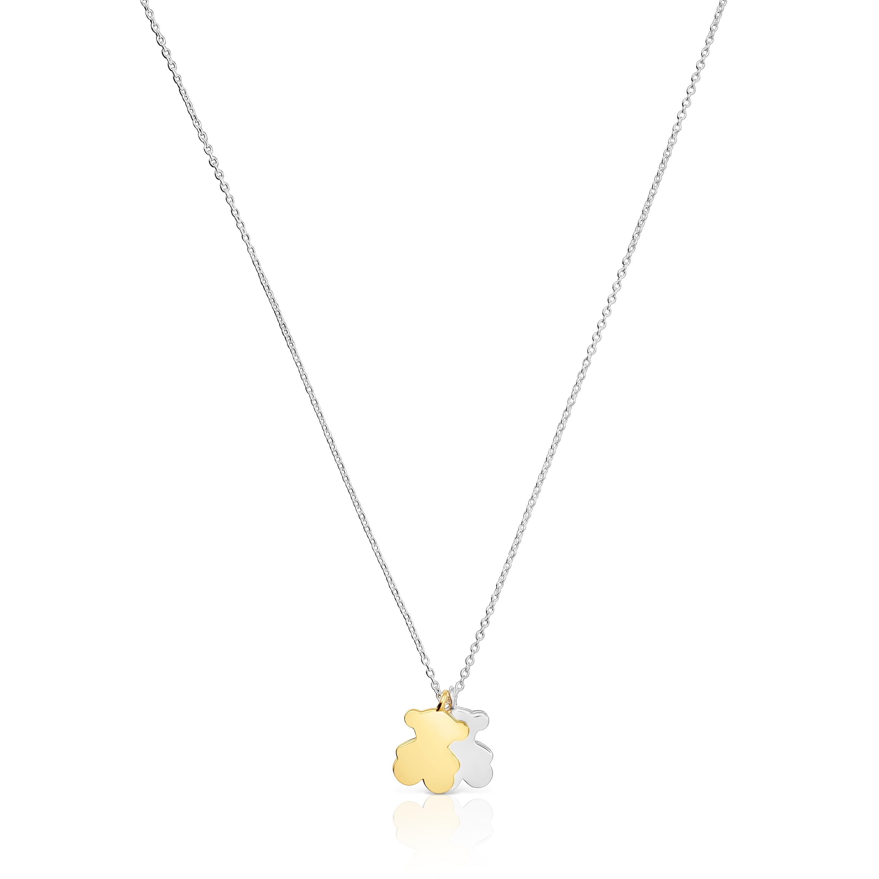 Collar corto bicolor con motivos Sweet Dolls