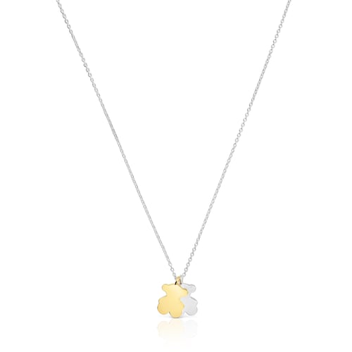 Sweet Dolls short two-tone Necklace with motifs