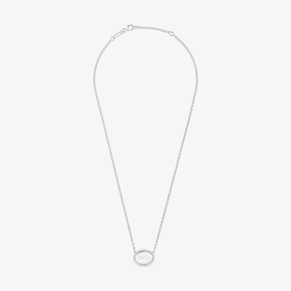 Collar corto de plata placa TOUS Mama