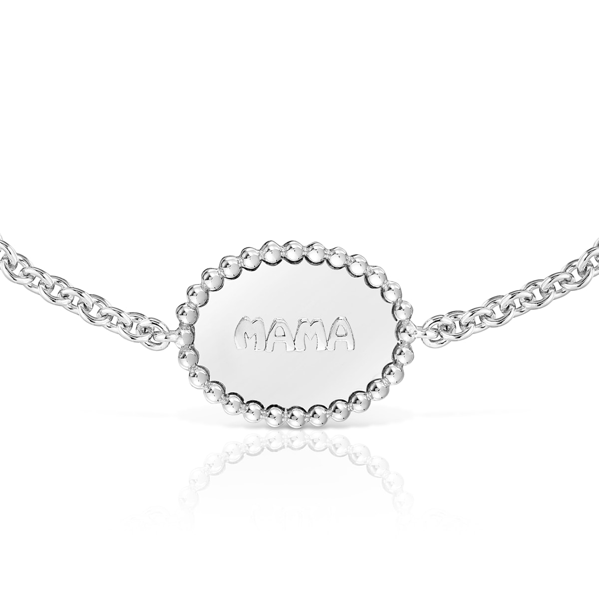 Silver chain Bracelet TOUS Mama