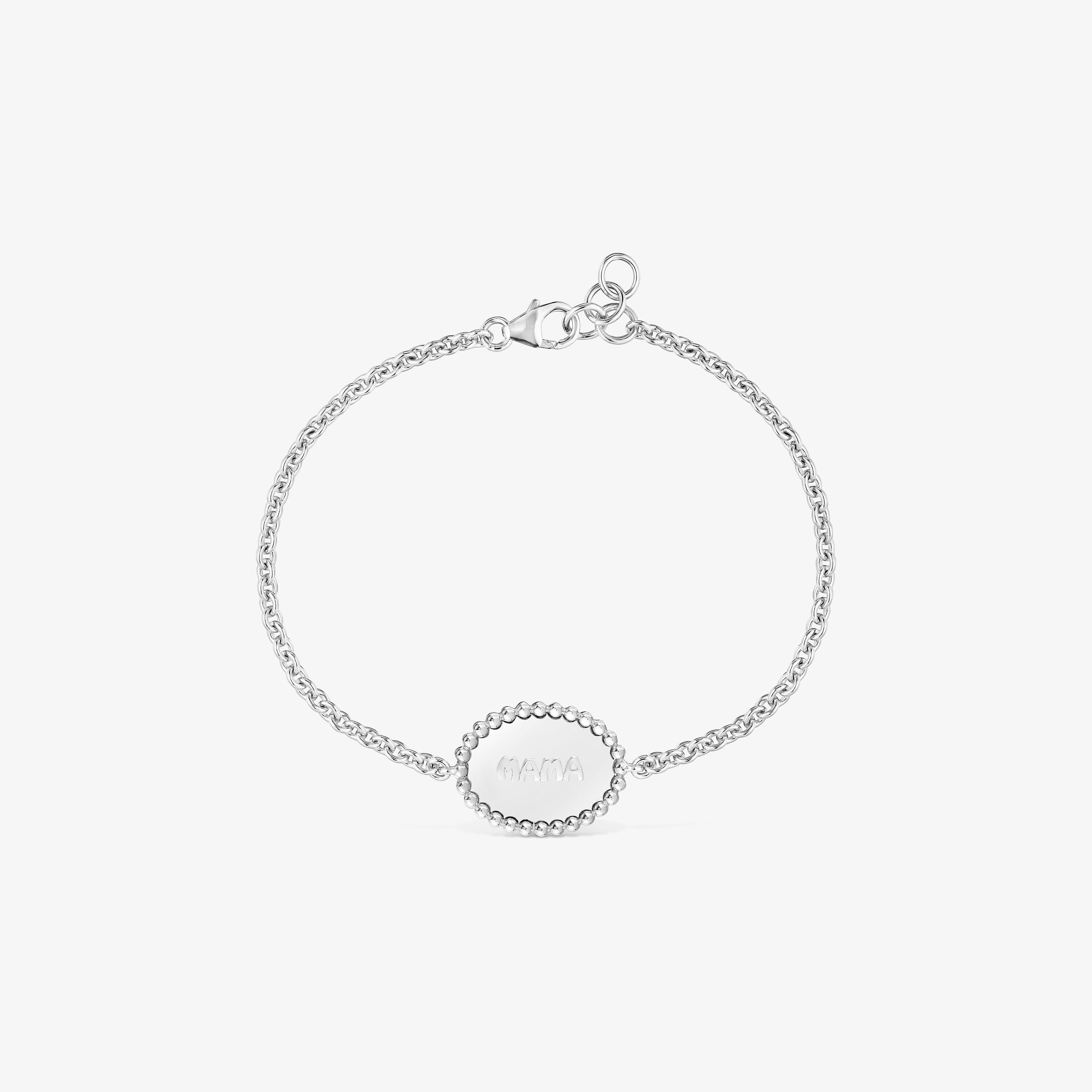 Silver chain Bracelet TOUS Mama