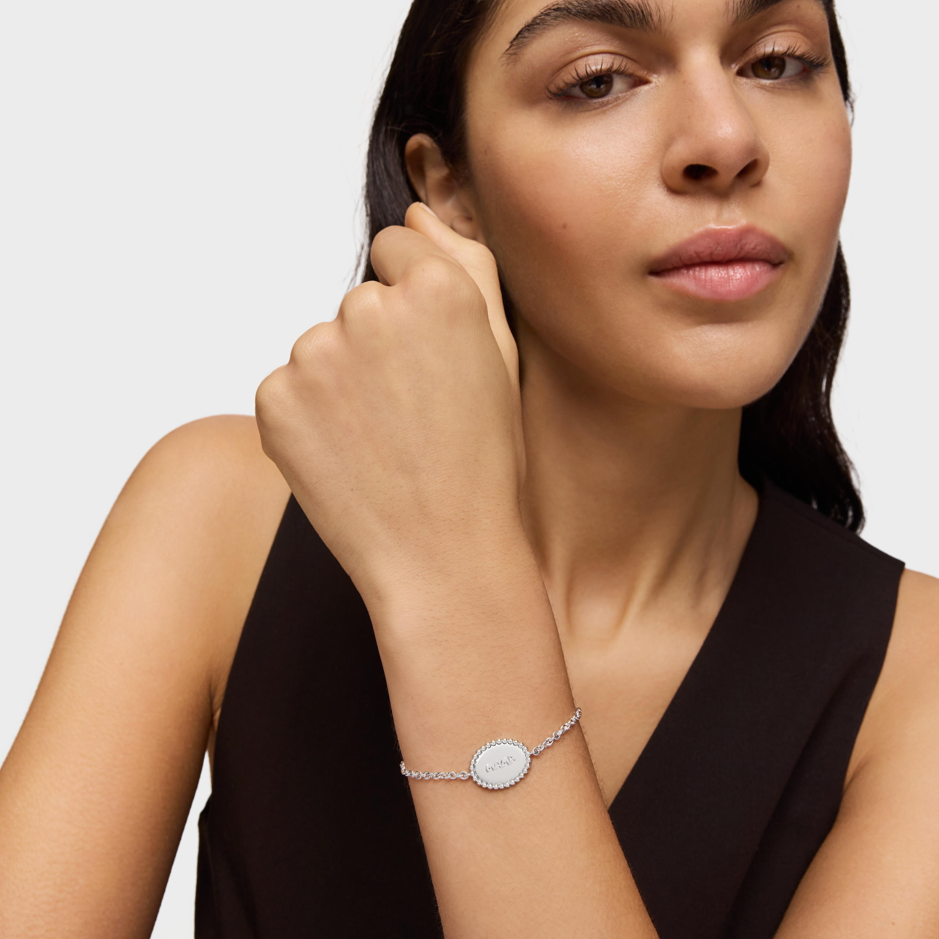 Silver chain Bracelet TOUS Mama