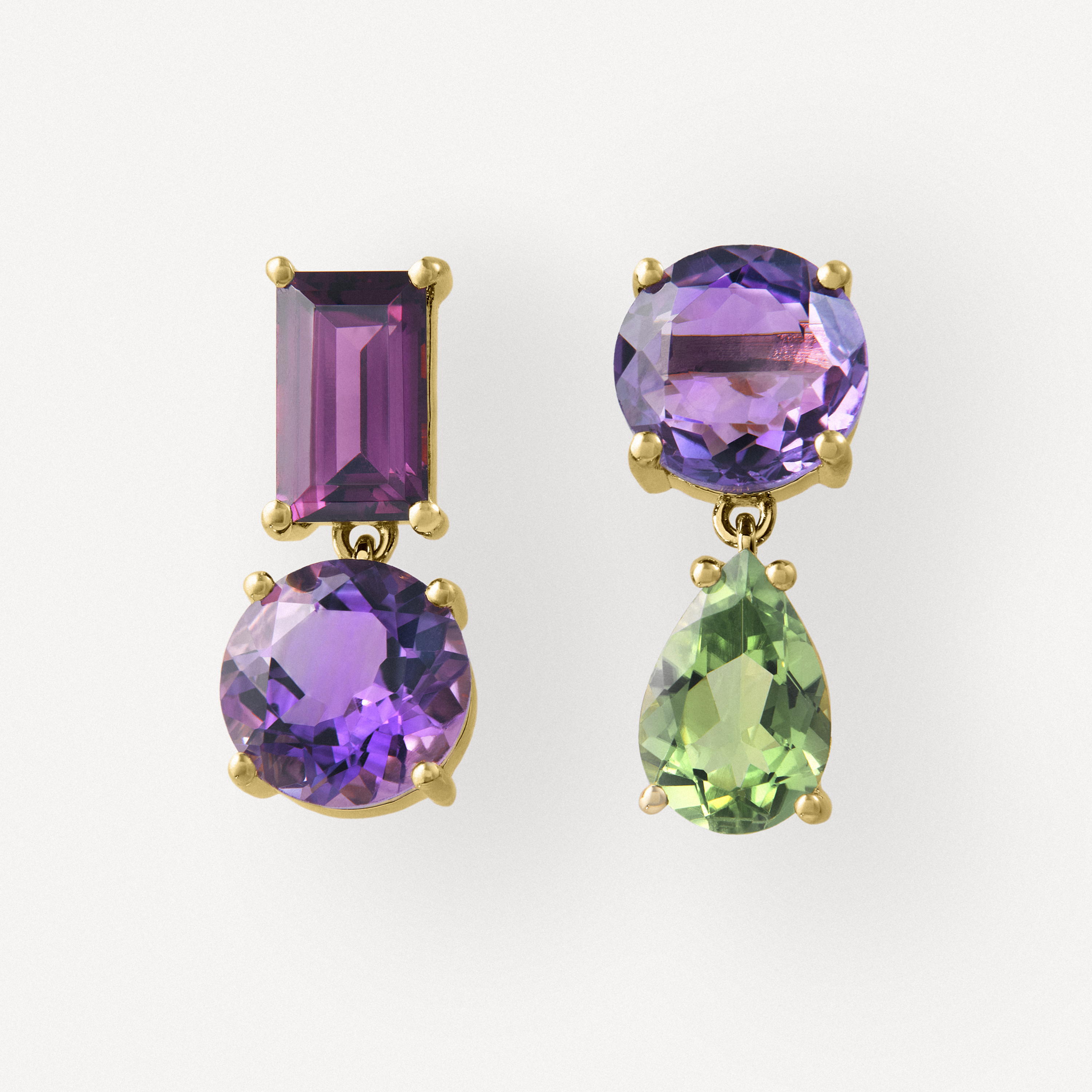 Gold Earrings with gemstones TOUS ATELIER
