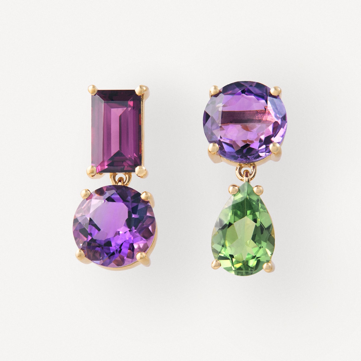 Gold Earrings with gemstones TOUS ATELIER