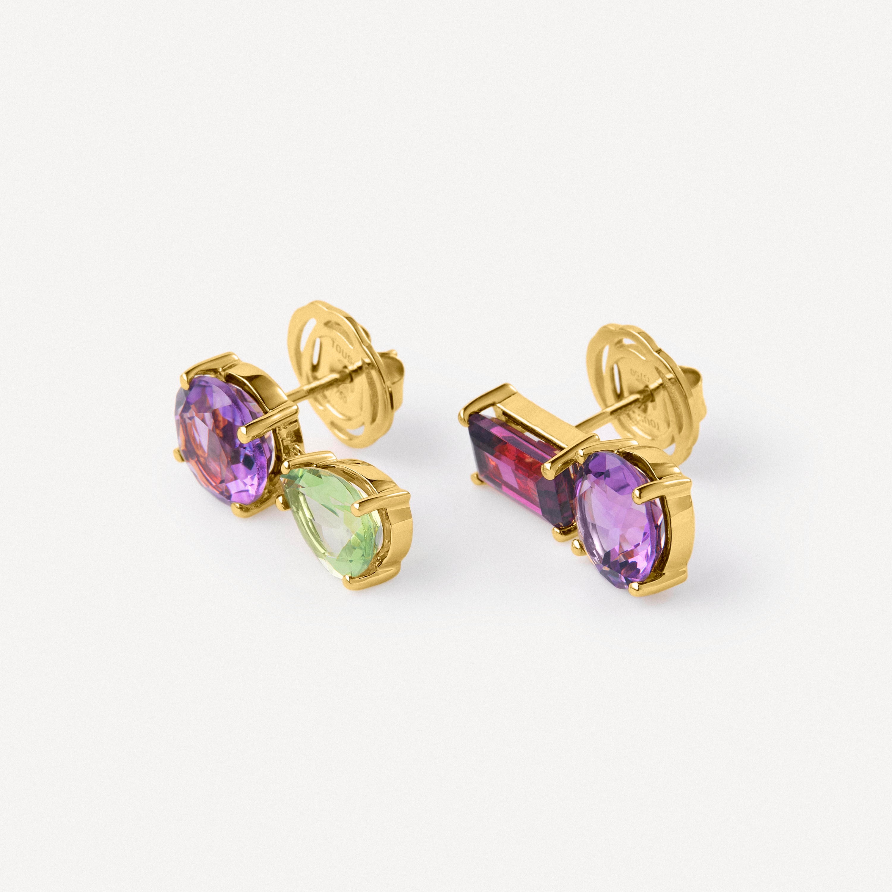 Gold Earrings with gemstones TOUS ATELIER