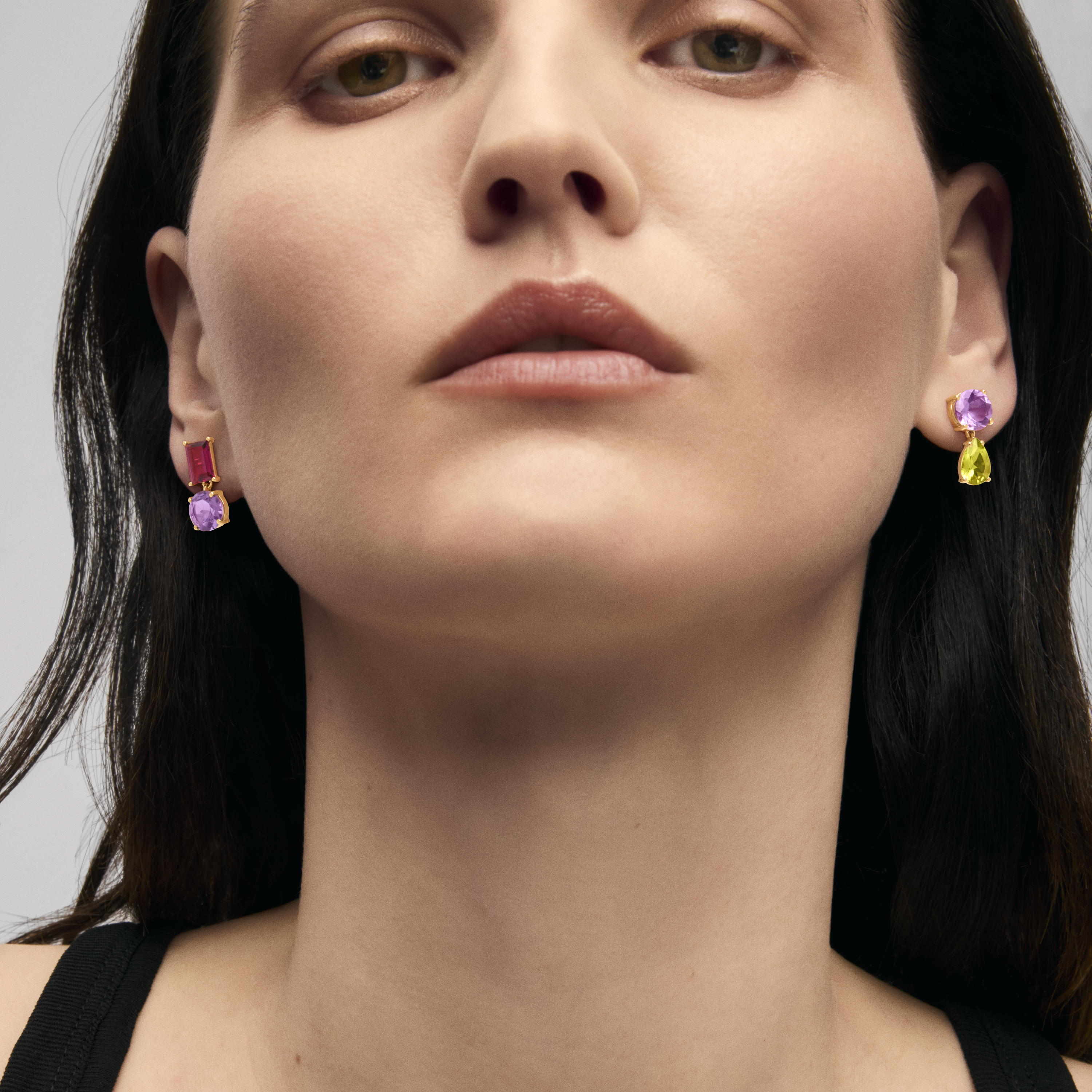 Gold Earrings with gemstones TOUS ATELIER
