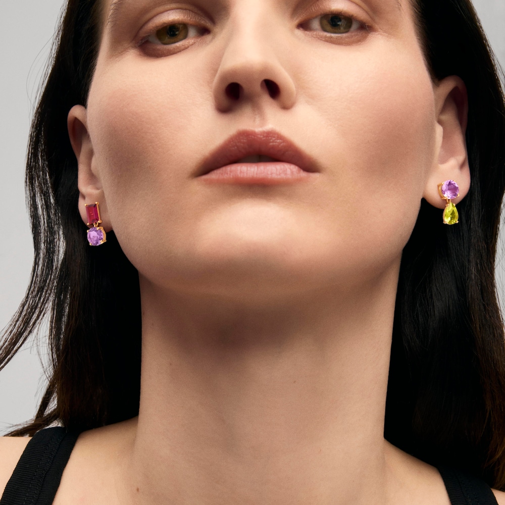 Kolczyki ze złota z kamieniami szlachetnymi TOUS ATELIER