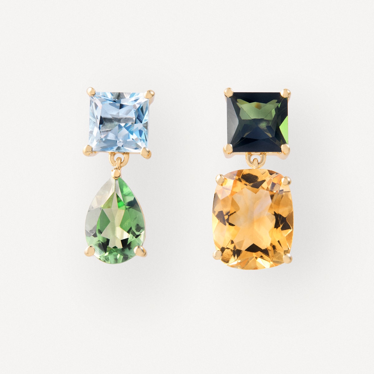 Gold Earrings with gemstones TOUS ATELIER